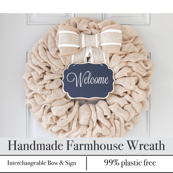 Cute Summer Wreaths For Front Door Outdoor Summer Etsy