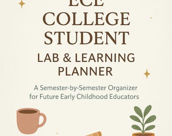ECE Lesson Plan Notebook | Early Childhood Planner (123 Pages)