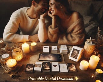 Couples Date Night Cards: 60 Fun Date Ideas (Printable Digital Download)
