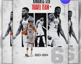 Modèle d'affiche de basket-ball personnalisé, cadeau personnalisé pour les amateurs de basket-ball, toile modifiable pour les joueurs et les fans, cadeau de sport, toile à faire soi-même