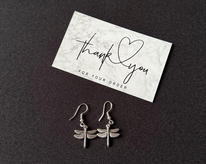 Dragonfly earrings