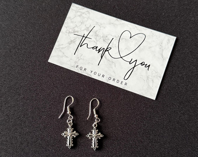 Eternity dangly earrings