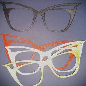 Oh Bats! Murphy Topper, Pair Eyewear Compatible, 3D Printed in 15 Colors with Special 3D Effects Available