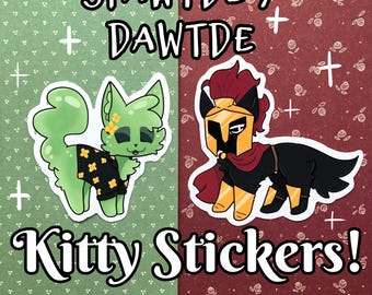 SFAWTDE/DAWTDE Kitty Stickers!!!