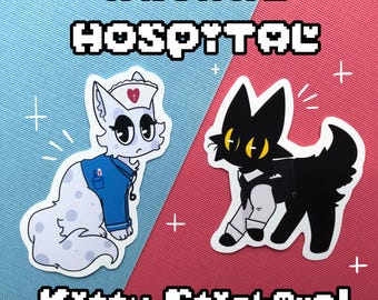Roblox Animal Hospital KITTY STICKERS!