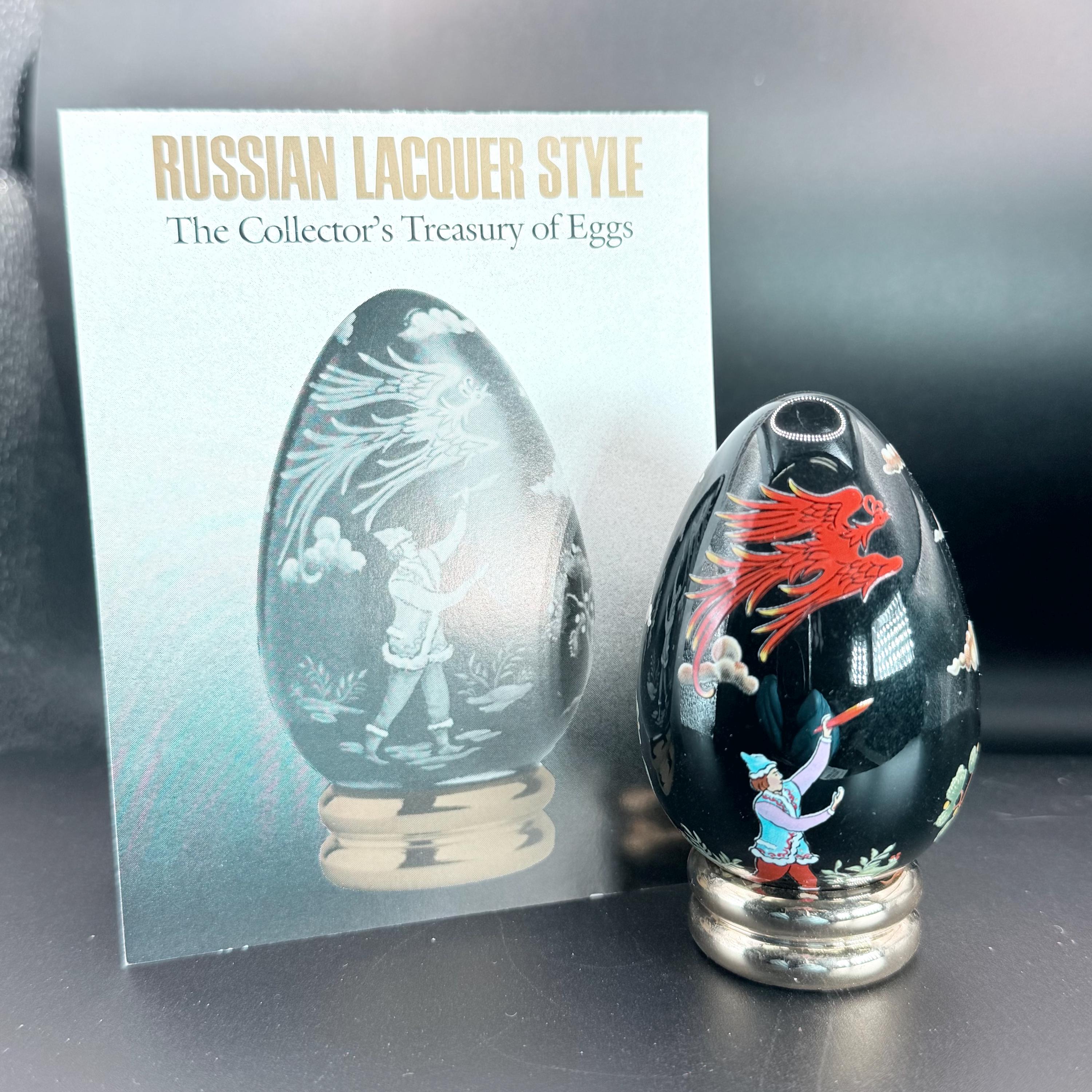 Russian lacquer egg - Etsy 日本