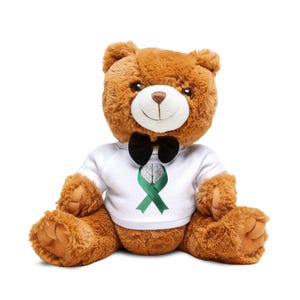 Comfort Bear - For the Storms Inside - Cute Gift, Plush Toy, Personalized Teddy, Nursery Decor, Birthday Gift, Unique Keepsake