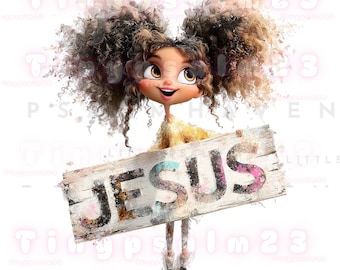 Jesus Kids Clipart Bundle – Faith Inspired Art (25 PNGs)