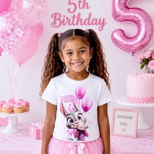 Birthday Girl Judy Hopps Inspired T-Shirt, Birthday Party Tee bild 7