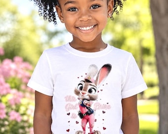 Judy Hopps Inspired "This girl is Brave" T-Shirt, Zootopia Bunny Fan Tee