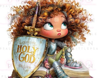 Bible Warrior Girls - 20 PNG - Transparent Files