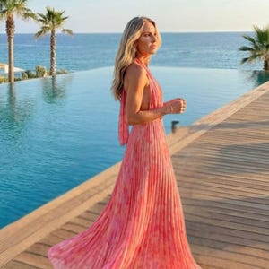 off the shoulder evening dresses Bubble Sleeve Gown - Turquoise