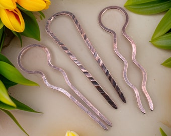 Handmade Hair Pin Gift Set for Women, Gift Bundle, Best Friend Birthday Gift, For Thin Hair or Thick Hair, Bun Holder, Hair Accessory, Gift