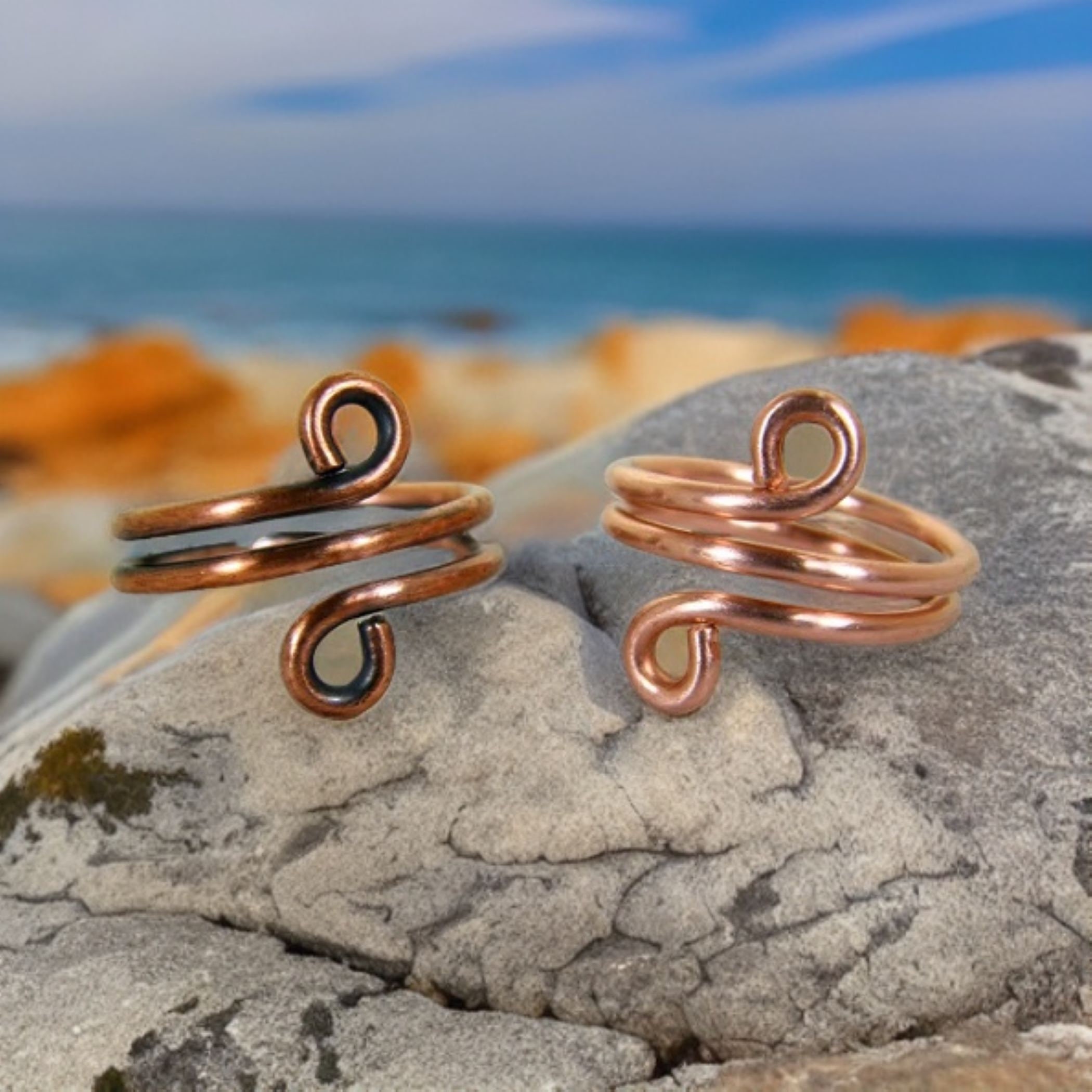 Wire wrapped tutorial Jewelry Tutorial Copper ring without soldering W –  Ursula Jewelry