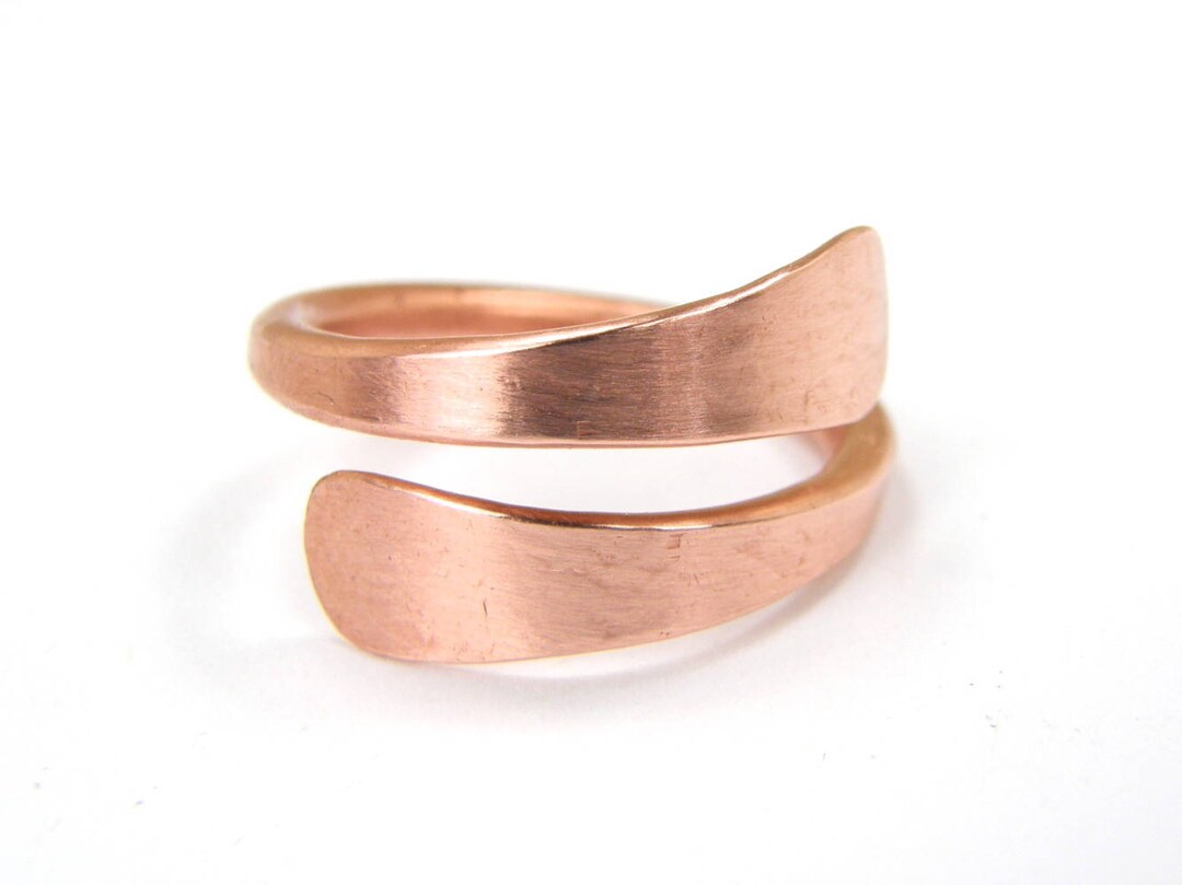 Bare Copper Wire Ring Mens & Womens Pure Copper Wire Ring Etsy