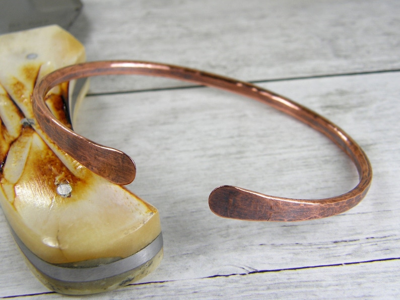 Mens Pure Copper Bracelet Copper Arthritis Bracelet Rustic Etsy
