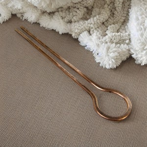 Long Copper Hair Pins For Long Thick Hair