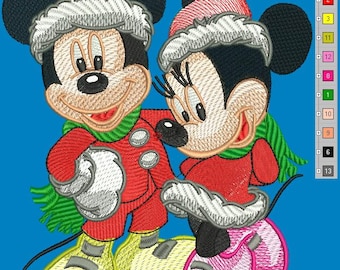 Mickey Mouse Machine embroidery