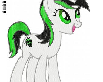 Pony Embroidery Design