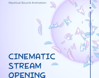 Blue Magic Feather Stinger Transition (Digital Download) Fantasy Stream Effect