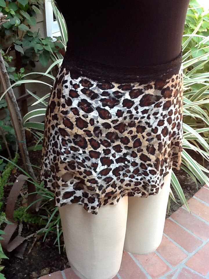 Cheetah Skater Skirt Etsy UK