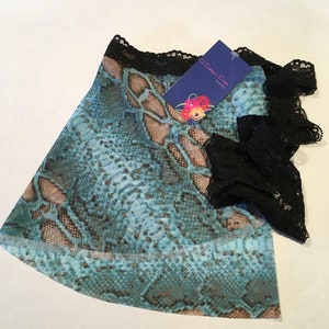 Ballet Wrap Skirt for Youth/Child Dancer in A Sparkle Floral Pattern on Black image 1