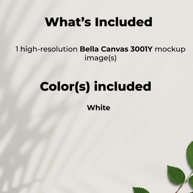 White Bella Canvas 3001Y Mockup | Youth T-Shirt Mockup | Kids Tee Girl Model | Boho Lifestyle Youth Tee PNG Mock BC 3001Y mockups image 3