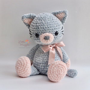 Amigurumi Crochet Pattern -Luna the Kitty