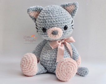 Amigurumi Crochet Pattern -Luna the Kitty