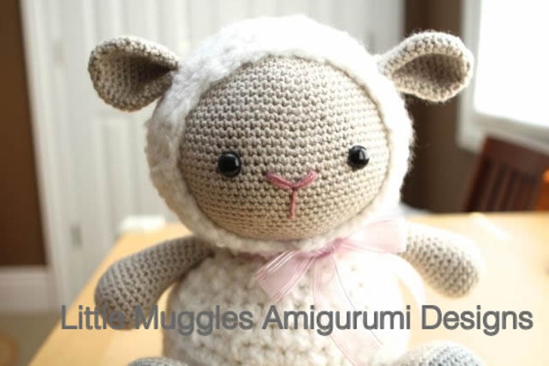 Amigurumi Crochet Pattern Cuddles the Sheep image 5