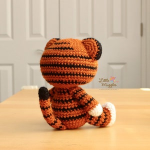 Amigurumi Crochet Pattern Toby the Tiger image 3