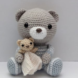 Amigurumi Crochet Pattern Haribo the Bedtime Bear image 1