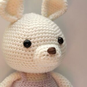 Amigurumi Crochet Pattern Lavender Bunny image 2