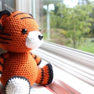 Amigurumi Crochet Pattern Cubby the Tiger image 5