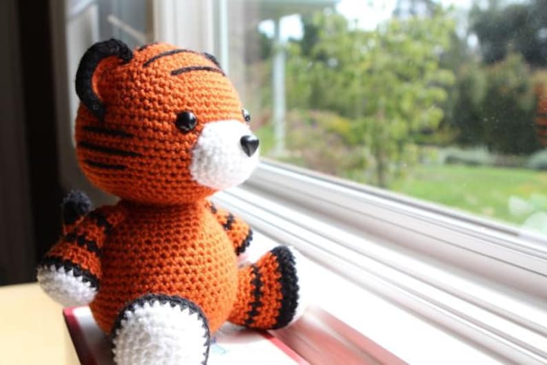 Amigurumi Crochet Pattern Cubby the Tiger image 5