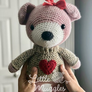 Amigurumi Crochet Pattern Lila and Finn Puppy Dogs image 3