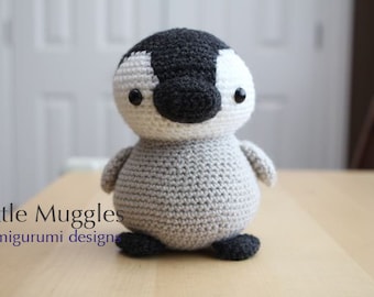 Amigurumi Crochet Pattern - Pippin the Penguin