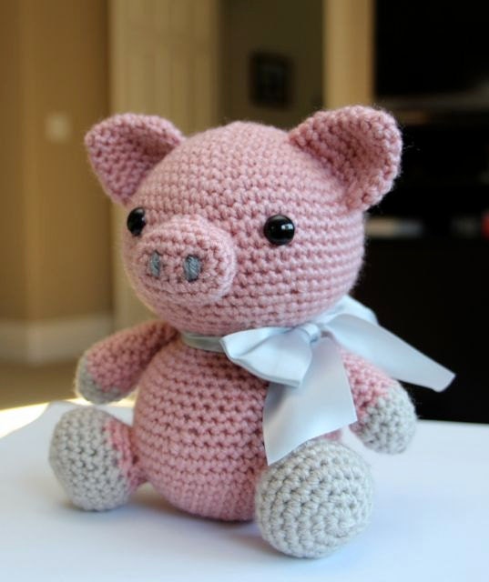 Amigurumi Crochet Pattern - Hamlet the Pig