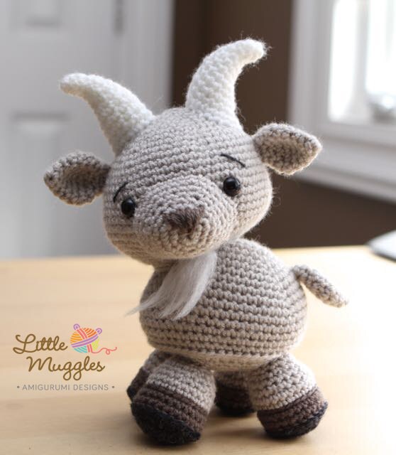 Amigurumi Crochet Pattern - Gordy the Goat