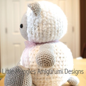 Amigurumi Crochet Pattern Cuddles the Sheep image 2