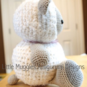 Amigurumi Crochet Pattern Cuddles the Sheep image 3