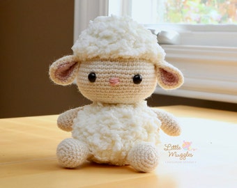 Amigurumi Crochet Pattern - Sadie the Sheep