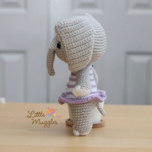 Amigurumi Crochet Pattern Emery the Elephant image 6