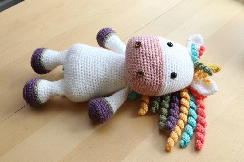 Amigurumi Crochet Pattern Emily the Unicorn image 4