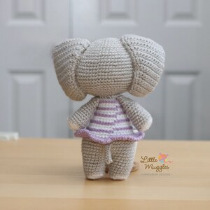 Amigurumi Crochet Pattern Emery the Elephant image 5