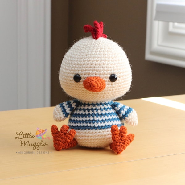 Amigurumi Crochet Pattern - Charlie the Chick