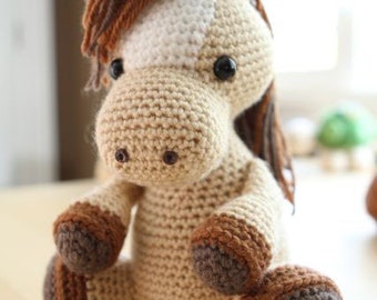 Amigurumi Crochet Pattern - Lucky the Horse