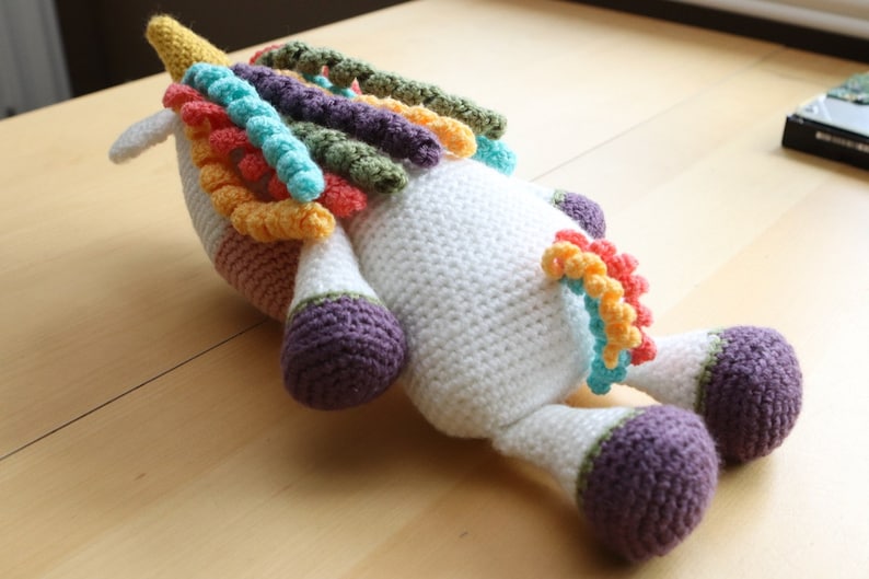 Amigurumi Crochet Pattern Emily the Unicorn image 3