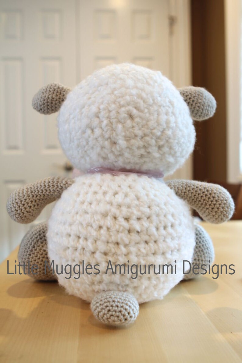 Amigurumi Crochet Pattern Cuddles the Sheep image 4