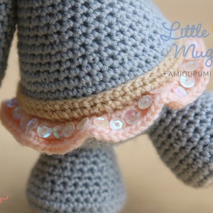 Amigurumi Crochet Pattern Hanna the Hippo image 5